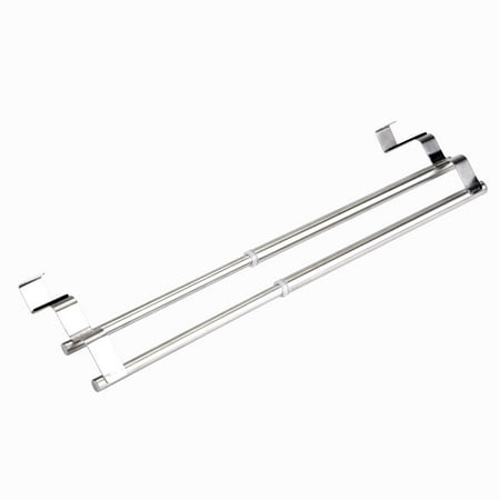 Details about Double Layers Stainless Steel Telescopic Towel Holder Rack Hanger Organizer BG Details about Double Layers Stainless Steel Telescopic Towel Holder Rack Hanger Organizer BG
